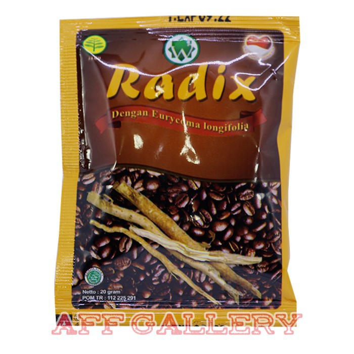 

Kopi RADIX (sachet) 20 Gram - Original Asli