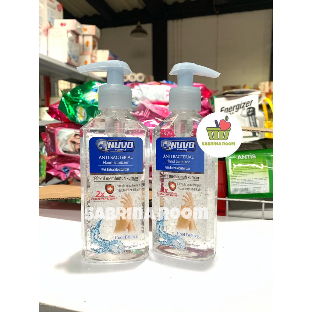 harga nuvo hand sanitizer 250ml