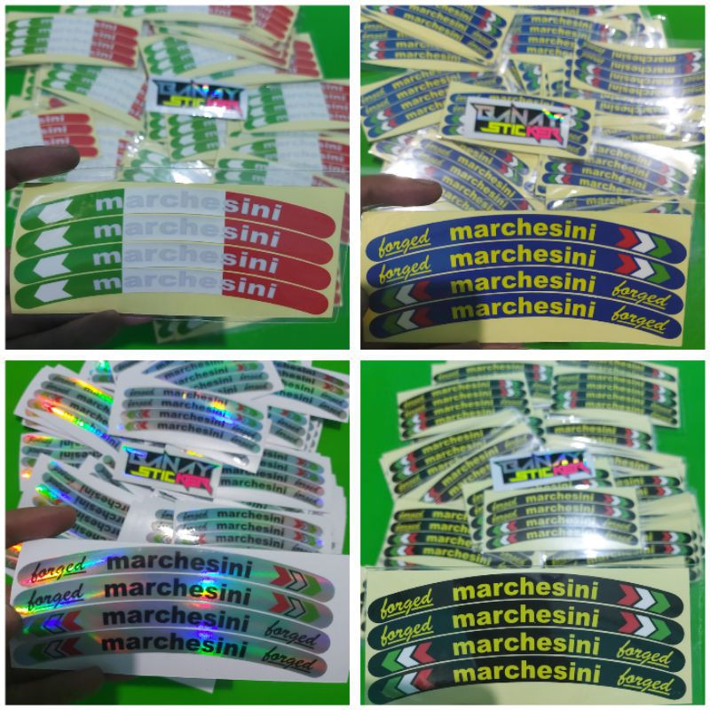STICKER VELG MARCHESINI