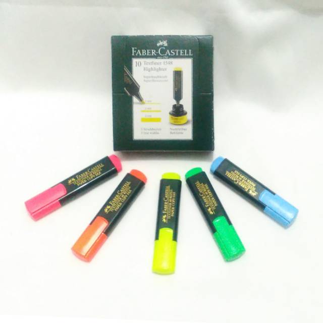 

Highlighter Faber Castell 1548 - Satuan