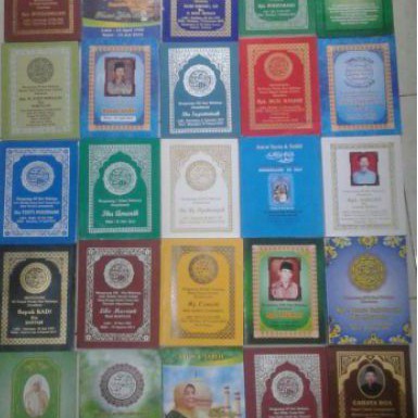 SURAT YASSIN CUSTOM CETAK KEMATIAN/MENINGGAL