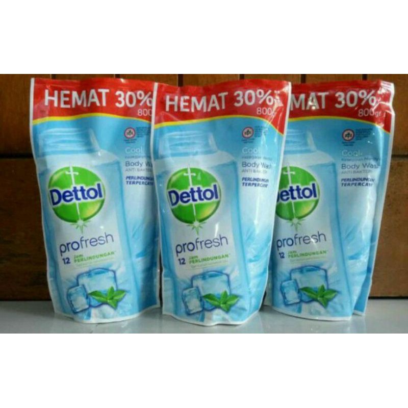 DETTOL BODY WASH REFILL CAIR 800ML