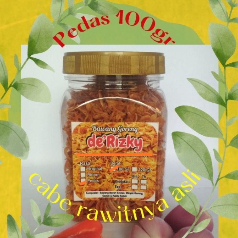 

bawang goreng pedas menggelegar