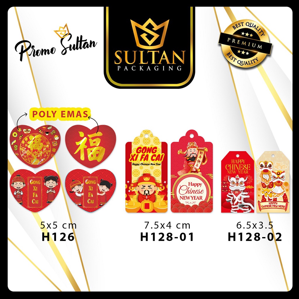 

Hangtag Imlek|Label Imlek|Sincia|Hantag Chinese New Year|Murah|H126