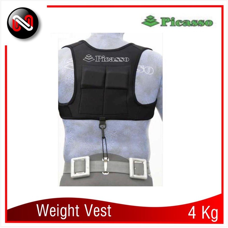 Weight vest apnea rompi pemberat spearfishing vest spearfishing weight vest