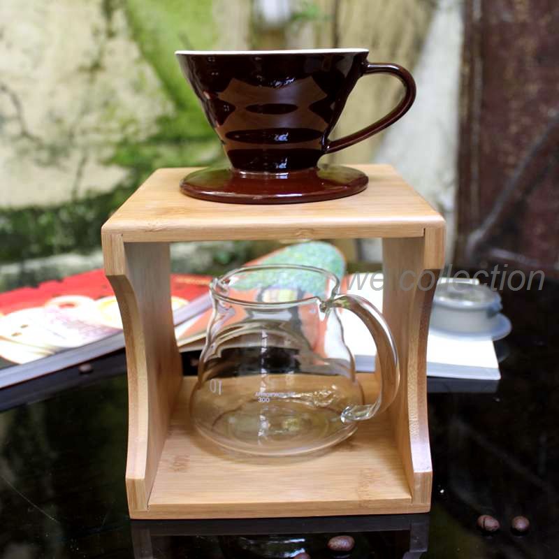 Jual Stand Dripper Kopi V60 Kayu Pinus SDV60ACb Shopee Indonesia