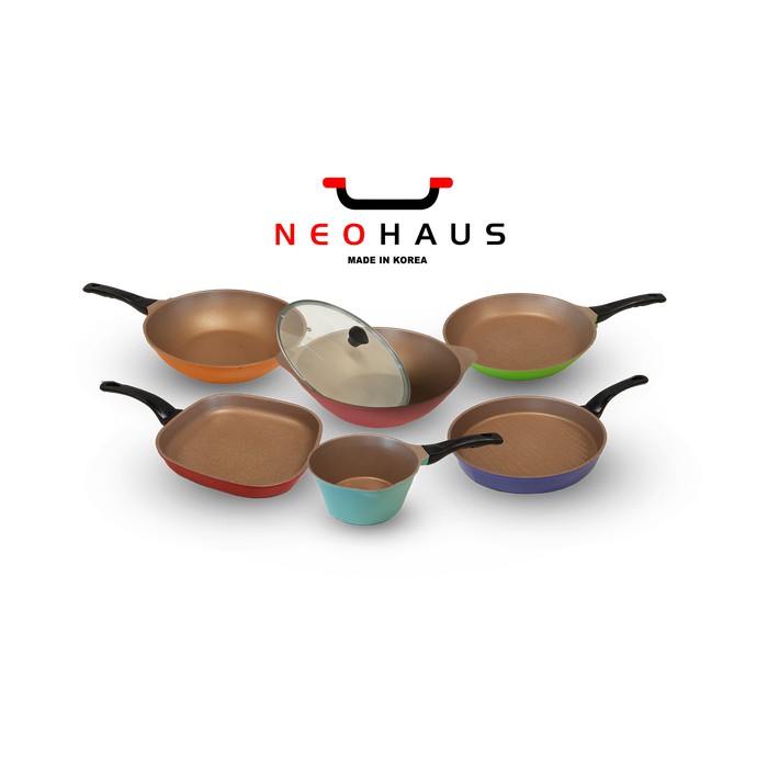 NEOHAUS Gold Stone Coating Frypan M492