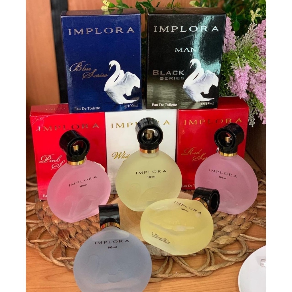 Implora parfum Eau De Toilette perfume swan angsa bebek EDT minyak wangi tubuh_Cerianti