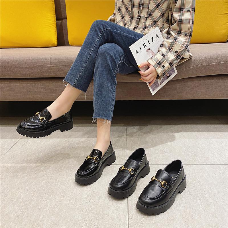 [DF FOOTWEAR] Sepatu Docmart / Sepatu Loafers Wanita Import Premium Quality DF 566