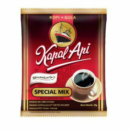 

KOPI KAPAL API SPECIAL MIX 25Gram