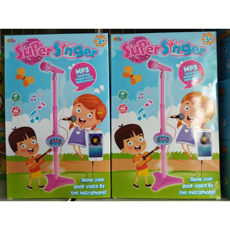 mainan anak microphone/karaoke anak/mic anak