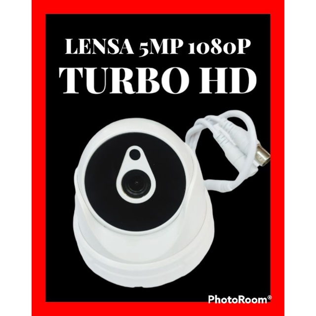 KAMERA CCTV INDOOR LENSA 5MP 1080P TURBO HD IC SONY