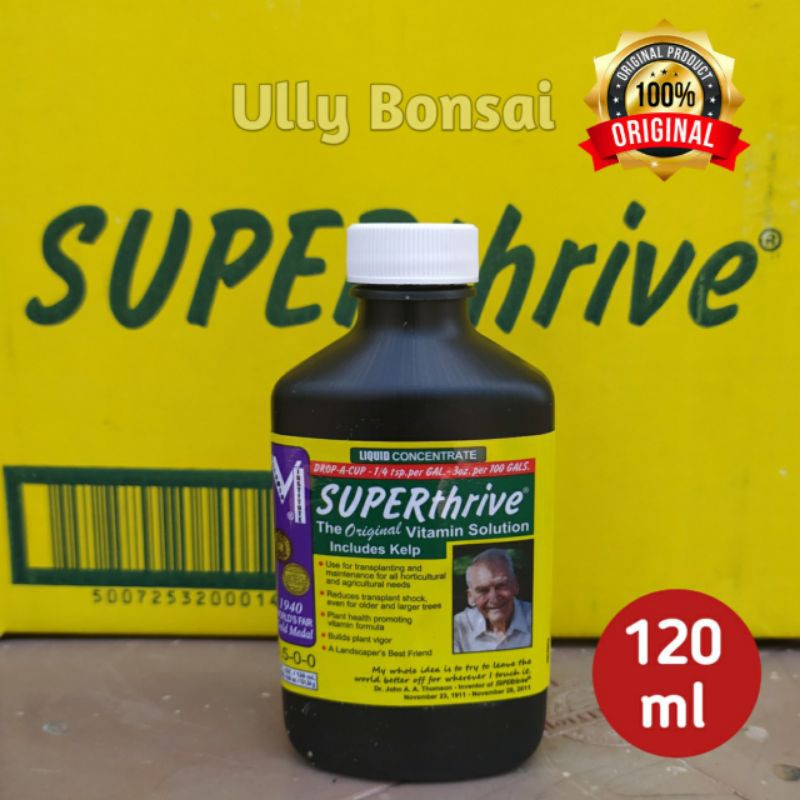 Superthrive Vitamins Hormone Zpt 120ml Original