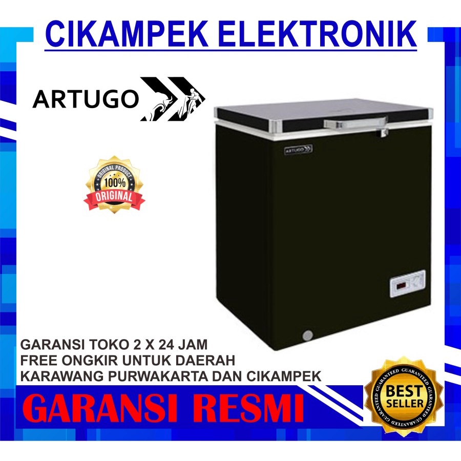 FREEZER BOX ARTUGO CF-231 A BLACK / CHEST FREEZER ARTUGO CF 231 A