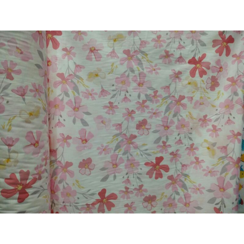 sprei jepang motif bunga kecil A3