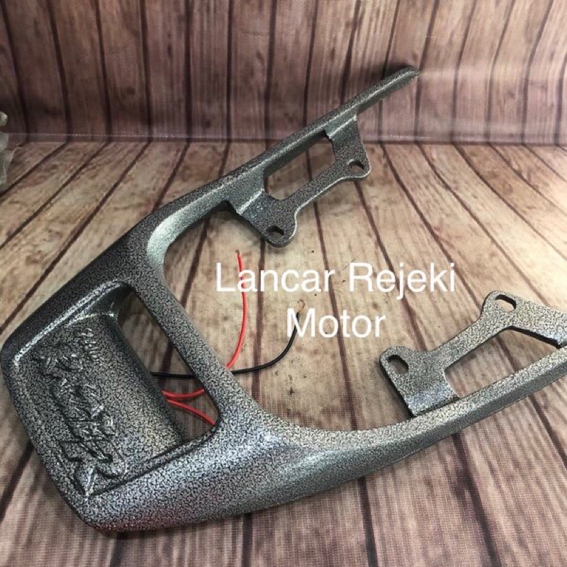 variasi begel behel planger jok sadel belakang lampu kawasaki kaze r kaze