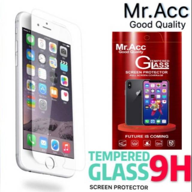 Mr.Acc Tempered Glass Xiaomi MiA2 Lite - Anti Gores Kaca Xiaomi MiA2 Lite