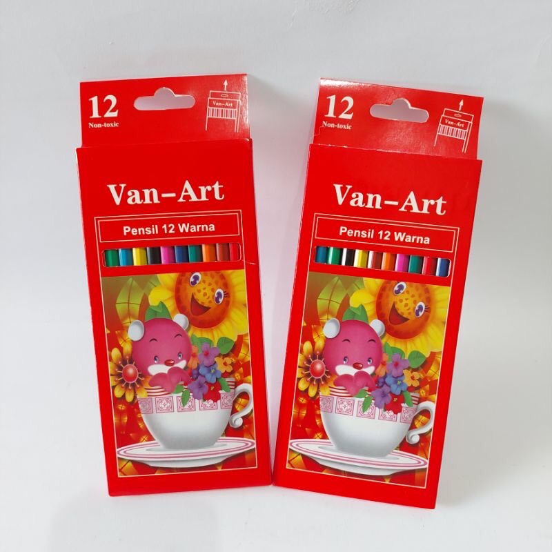 

Pensil Warna Vanco 12 Warna Panjang / Pinsil Warna / Color Colour Pencil / pensil warna / pensil warna set 12 / pensil warna set
