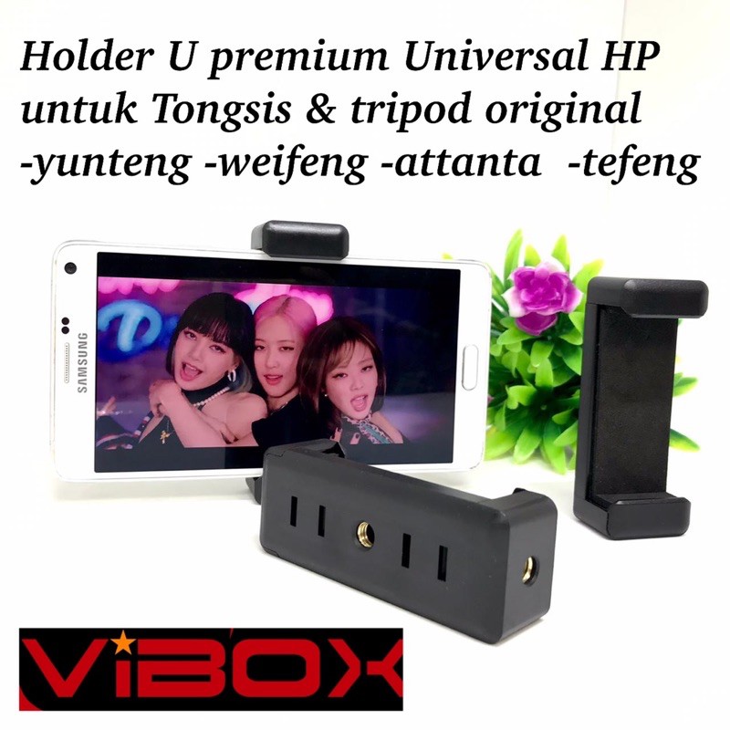 PROMO HOLDER U UNIVERSAL PREMIUM U FOR TONGSIS TRIPOD YUNTENG WEIFENG ATTANTA TEFENG