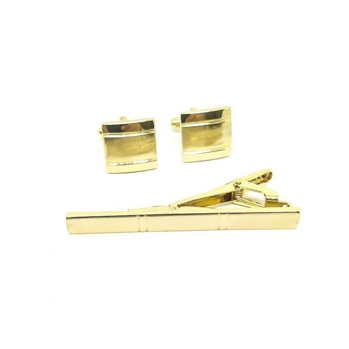 Cufflink Houseofcuff Cufflink Kancing Manset Jepit Cufflinks Pin Tie Ser Gold D
