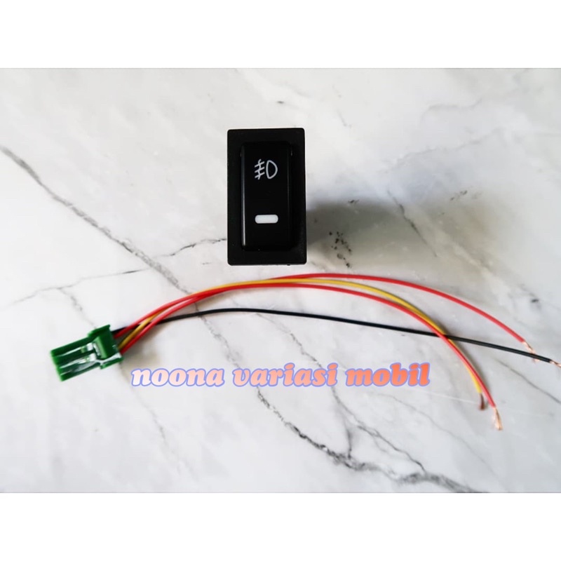 Saklar switch foglamp lampu kabut universal noona variasi mobil