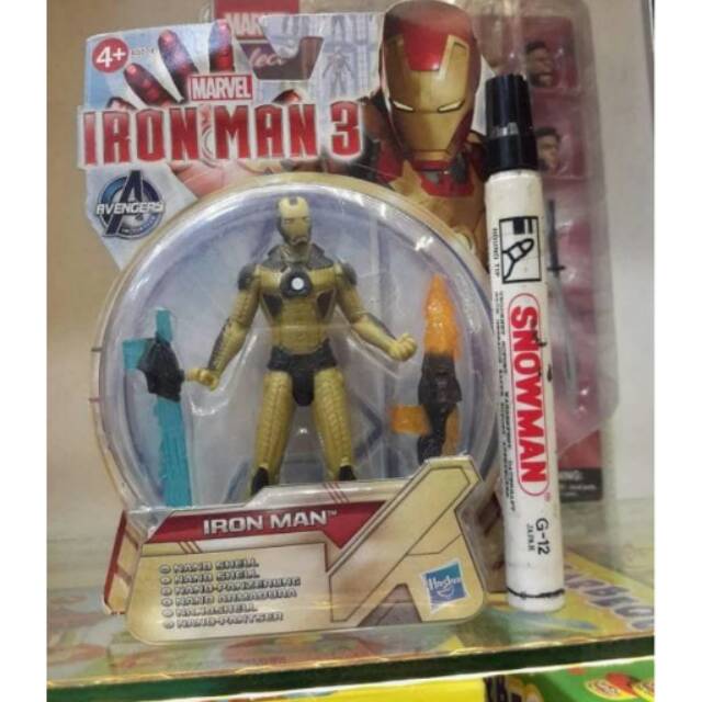 Mainan action figure
Ironman mark 5 black gold
Marvel
Tinggi 3.75inch
Ada artikulasi
Original