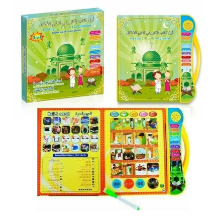 COD eBook Edukasi Anak + Bubble Warp Ebook Muslim 4 Bahasa Mainan Edukatif
