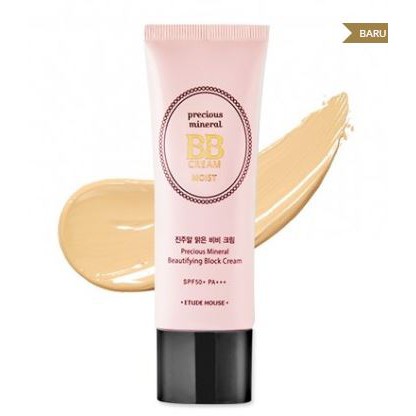 TERLARIS ETUDE HOUSE PRECIOUS MINERAL BB CREAM MOIST SPF50 NO 21 PETAL ORIGINAL