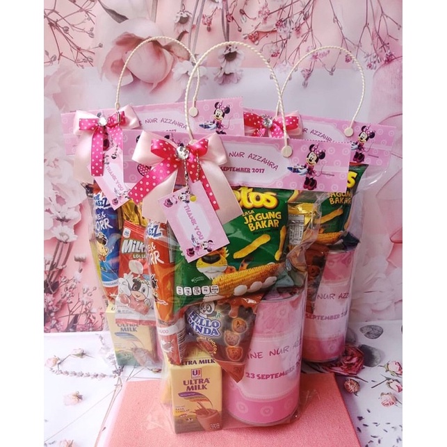 

Paket Snack Ulang tahun + Celengan Custom