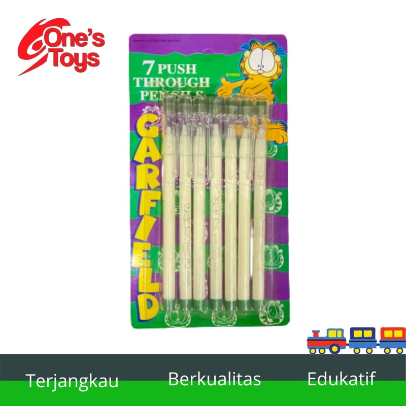 

Alat Tulis Pensil Anak Berkarakter isi 7pcs + FREE isi Pensil / Pensil Anak-anak Kekinian