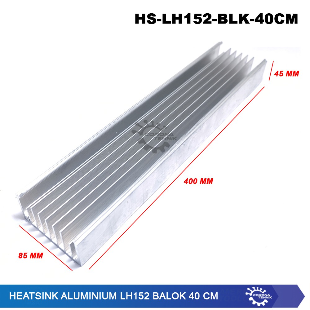 LH152 Balok 40 cm Heatsink Aluminium