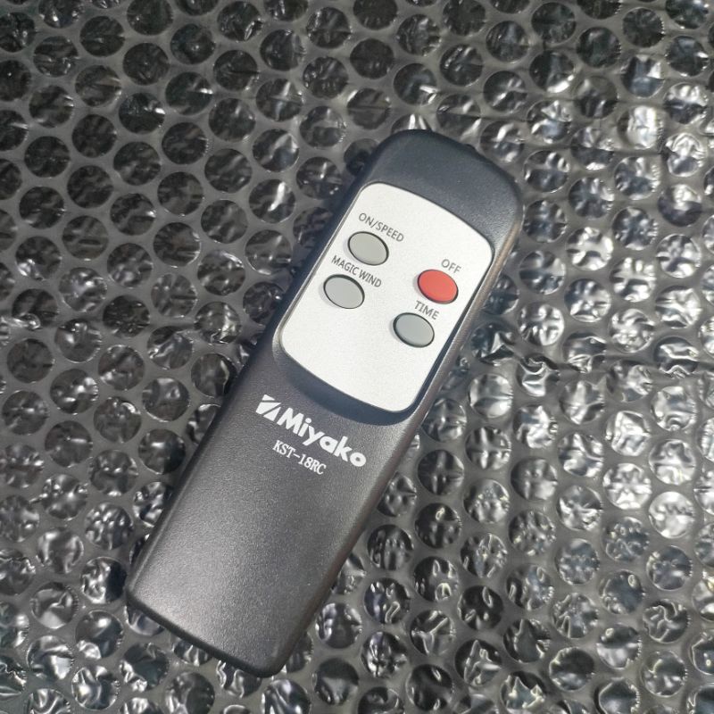 Remote Kipas Angin Miyako Dinding TJR 101/KAW 1689 RC/ KST 18RC ORIGINAL Remot 16" 18"  inch