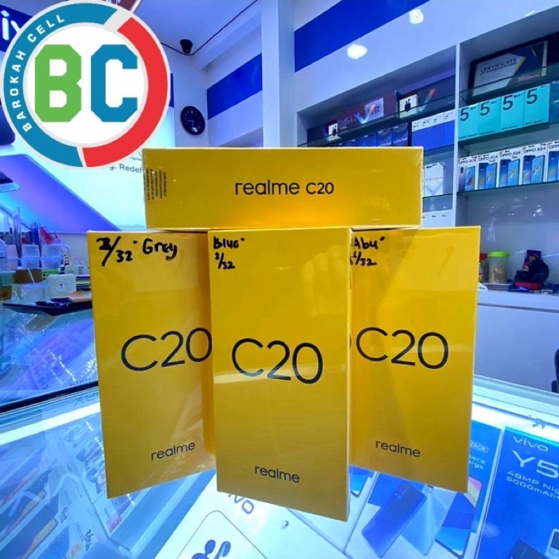 Realme C20 2/32 Garansi Resmi