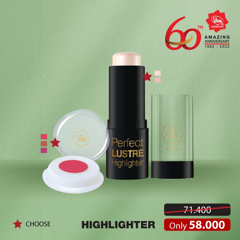 Paket 1 Perfect Lustre Highlighter 1 Viva Fin Touch