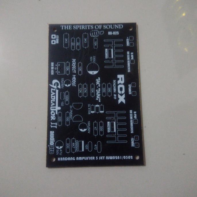 Pcb Power Amplifier Gladiator Ii Safari Modif Untuk Middle Tak Dung Arnuno29 Diminati Banget