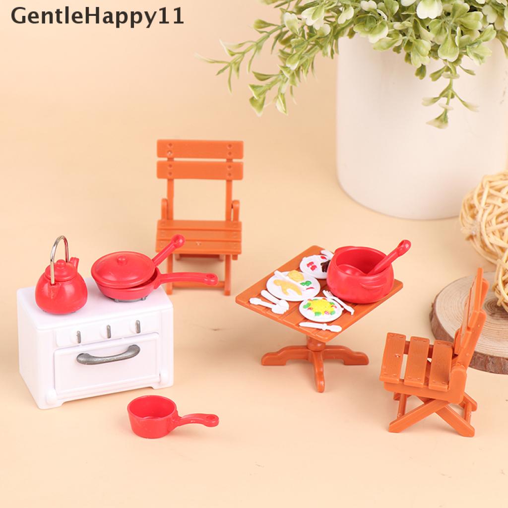 Gentlehappy 13Pcs / Set Mainan Miniatur Oven Piknik / Outdoor Untuk Aksesoris Rumah Boneka