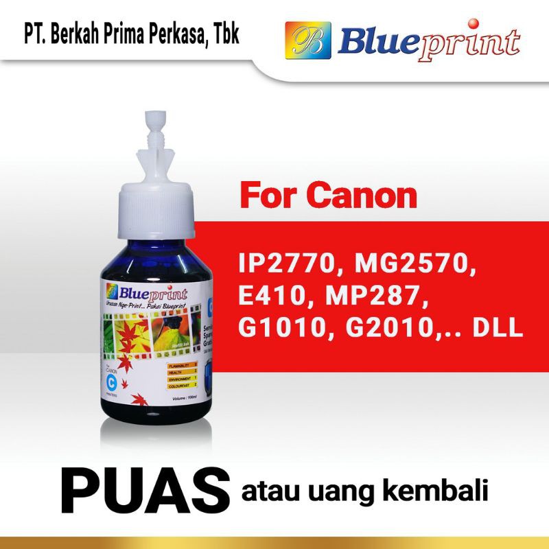 tinta blueprint original untuk printer canon semua series 745s dan 746s