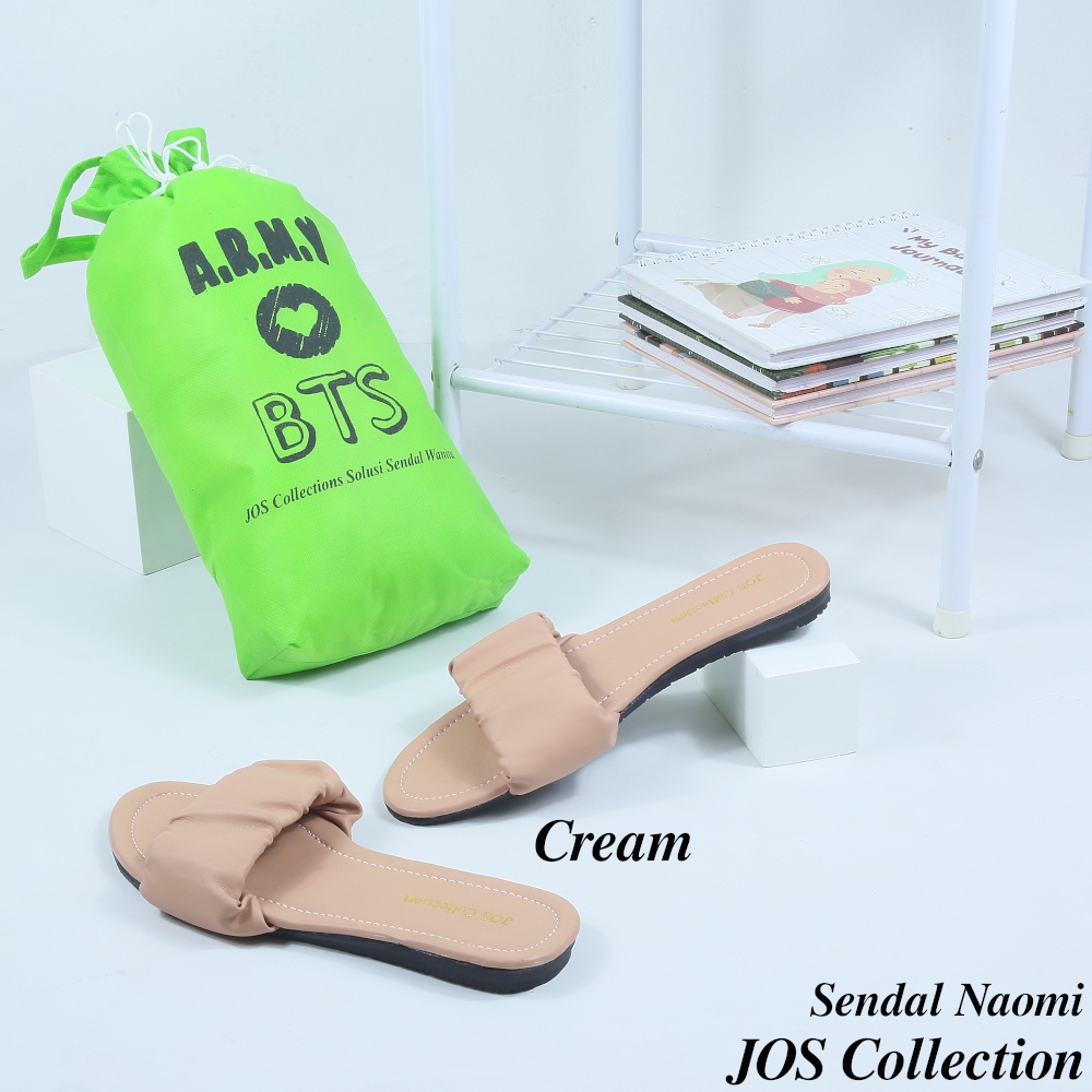 Sendal Selop Wanita Terbaru - Naomi by JOS Collection