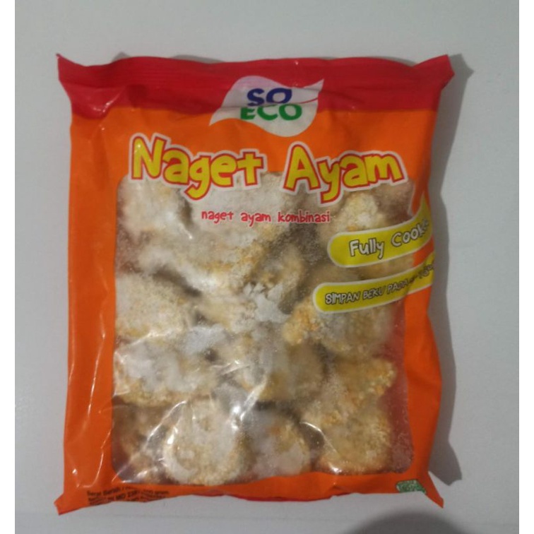 

Promo naget nugget ayam SO ECO 500gr