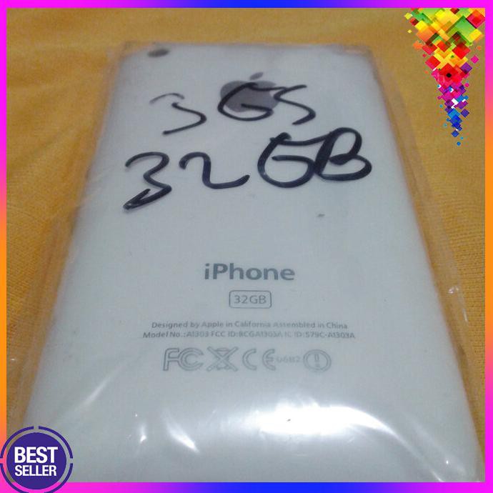 ACC HP MURAH CASING FULLSET IPHONE 3GS 32GB NON TOUCHSCREEN