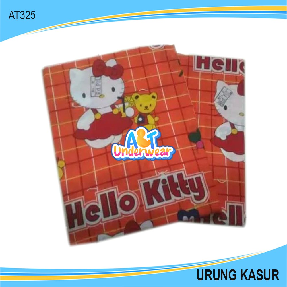 AT325-Urung Kasur Kapuk Motif Hello Kity/Kulit Kasur/Kurung Kasur