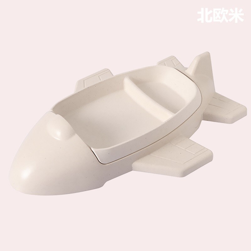 Tempat Makan anak Motif / Tableware Cute Plane