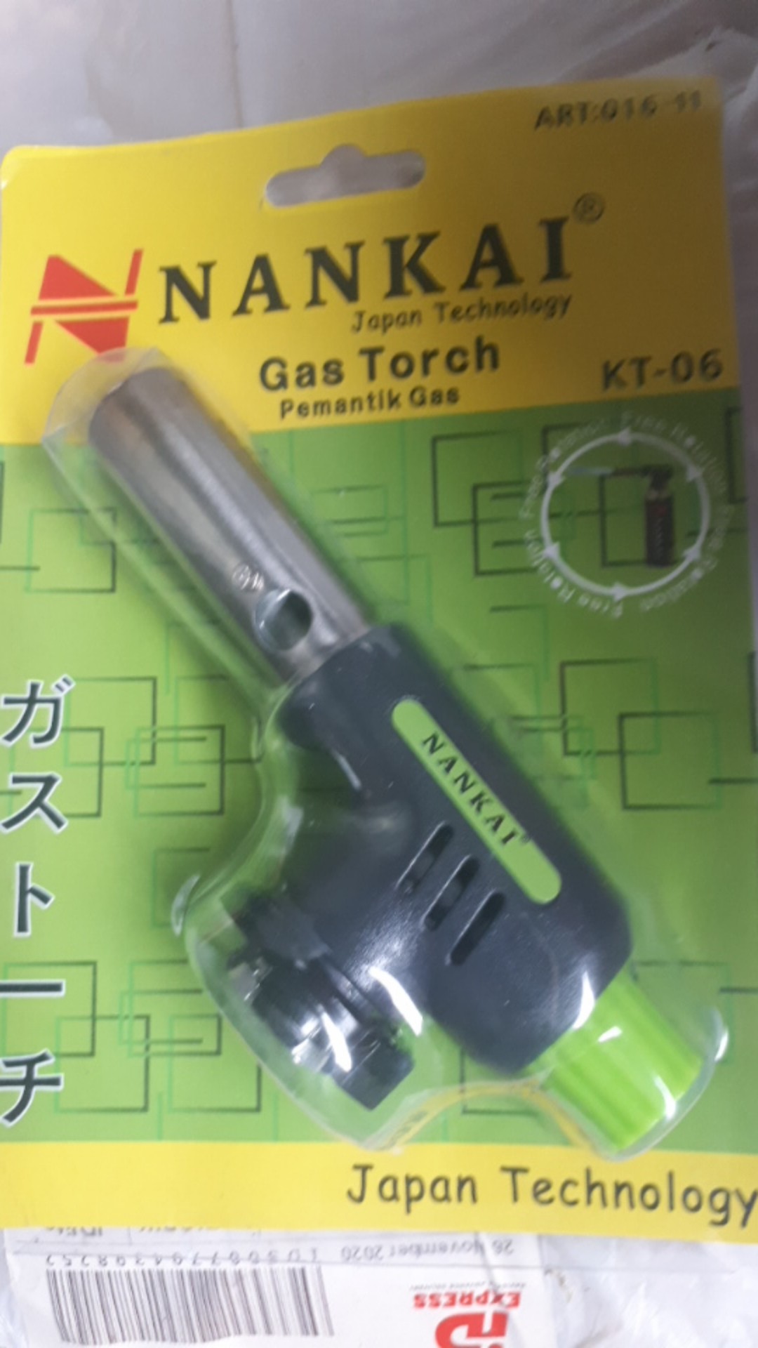 Mg Kepala Portable Gas Torch Flame Gun Las Butane Blow Torch Api Jet
