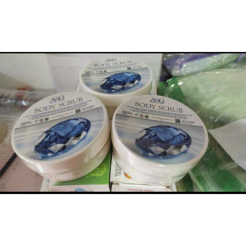 BODY SCRUB DIAMOND berlian A&amp;G sdh BPOM diamon