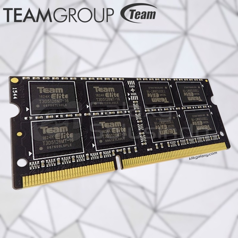 TEAM ELITE SODIMM 8GB DDR3L PC12800 1600Mhz - Memory RAM