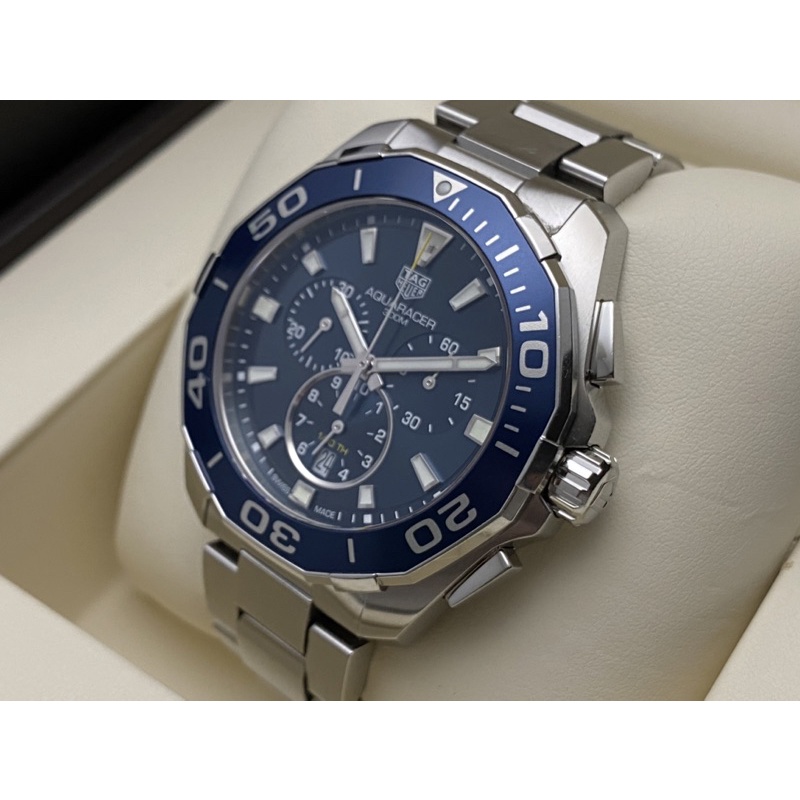ORIGINAL TAG HEUER AQUARACER CHRONOGRAPH QUARTZ 43MM