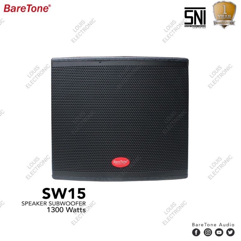 Subwoofer Aktif BareTone SW15 SW 15 15 Inch ORIGINAL