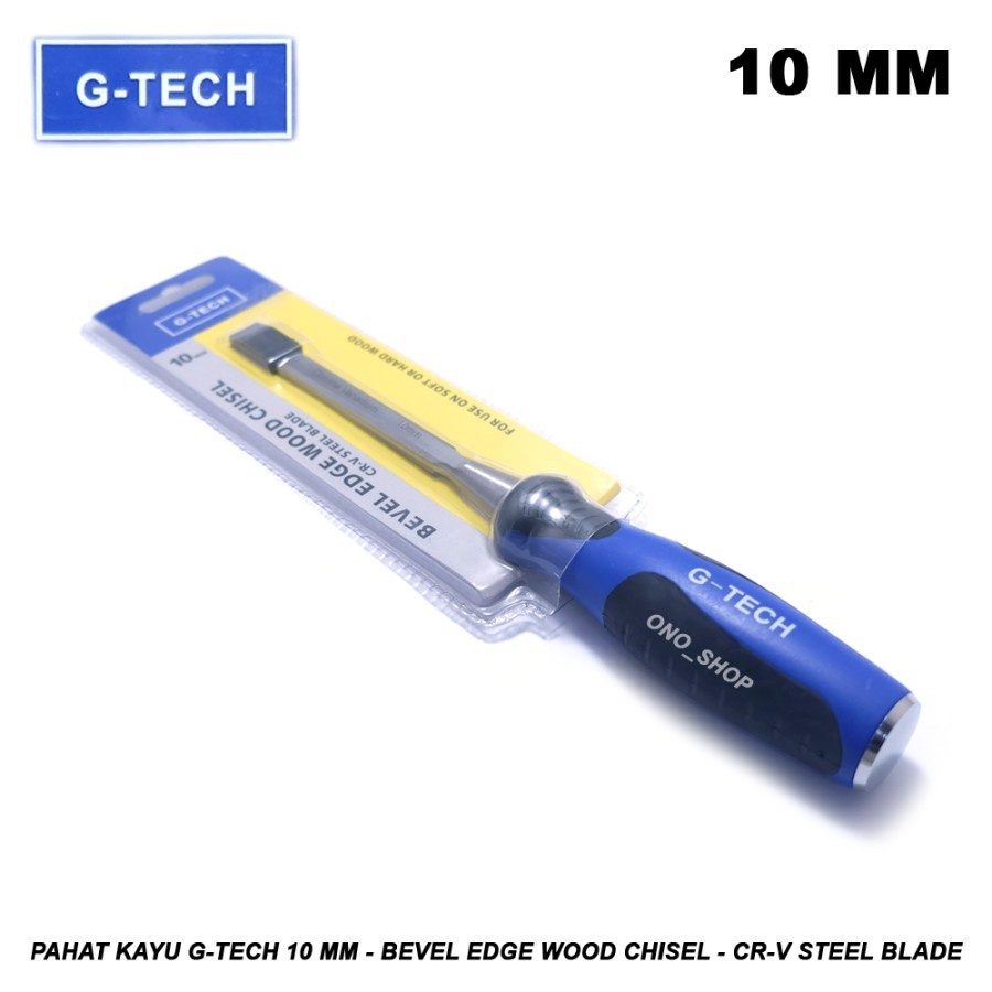 

Pahat Kayu G-Tech 12 mm - Bevel Edge Wood Chisel - CR-V Steel Blade