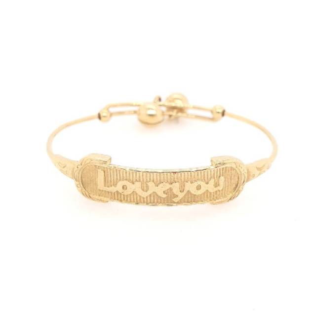 Gelang Anak Gelang Emas 17 K - 5.3gr Kadar 750 - 3393