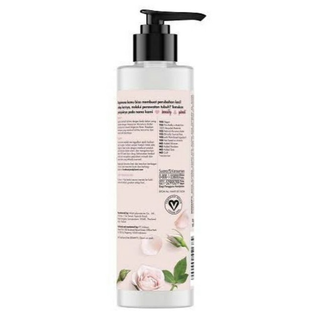 body lotion love beauty and planet 190ml (delicious glow),petal soft